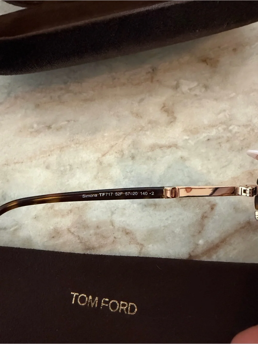 TOM FORD Simona 57MM Cat Eye Sunglasses